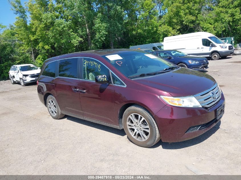 2012 Honda Odyssey Ex-L VIN: 5FNRL5H61CB136048 Lot: 39487918