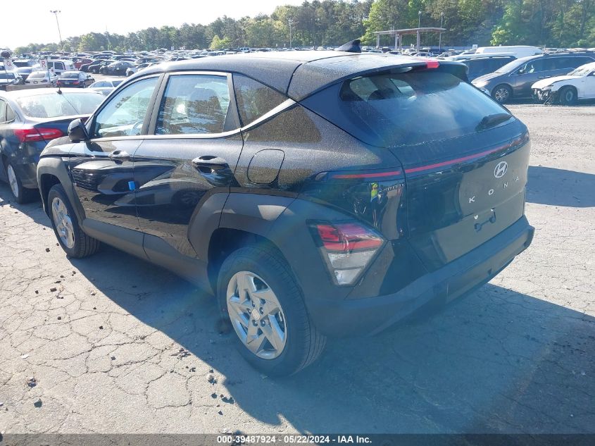 2024 Hyundai Kona Se VIN: KM8HACAB6RU150309 Lot: 39487924