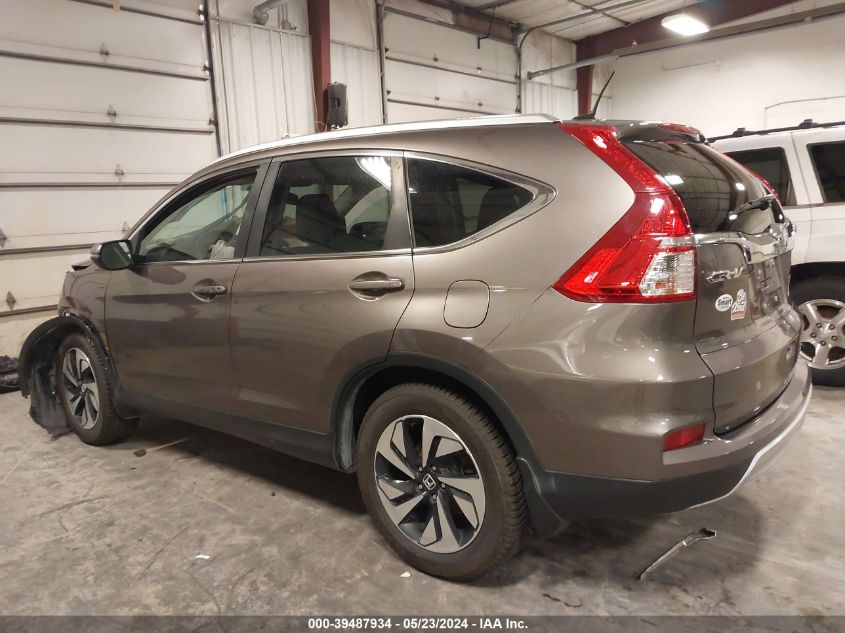 2015 Honda Cr-V Touring VIN: 5J6RM4H90FL041896 Lot: 39487934