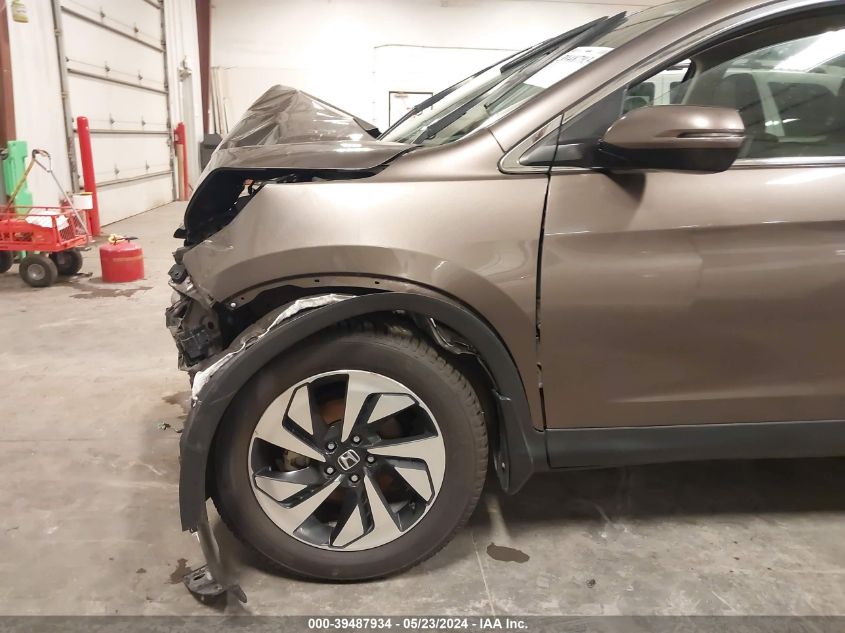 2015 Honda Cr-V Touring VIN: 5J6RM4H90FL041896 Lot: 39487934