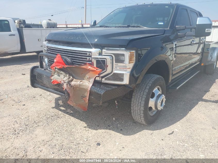 2021 Ford F-350 Lariat VIN: 1FT8W3DT1MED19603 Lot: 39487948