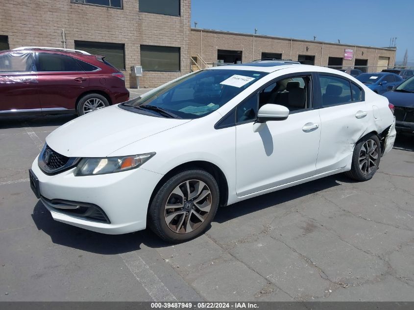 2014 Honda Civic Ex VIN: 19XFB2F88EE269438 Lot: 39487949