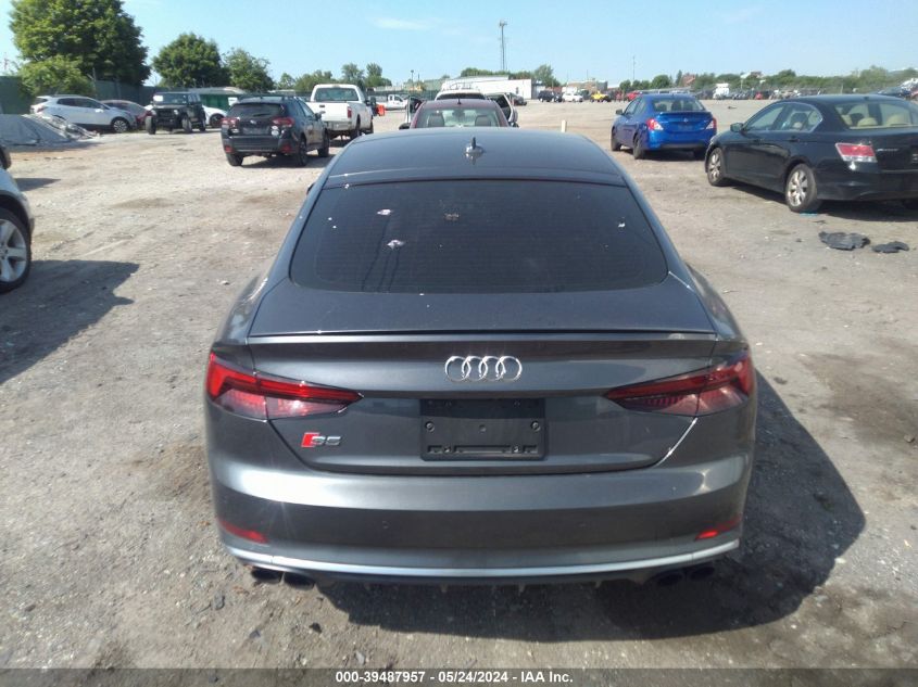 2018 Audi S5 Prestige VIN: WAUC4CF56JA042252 Lot: 39487957