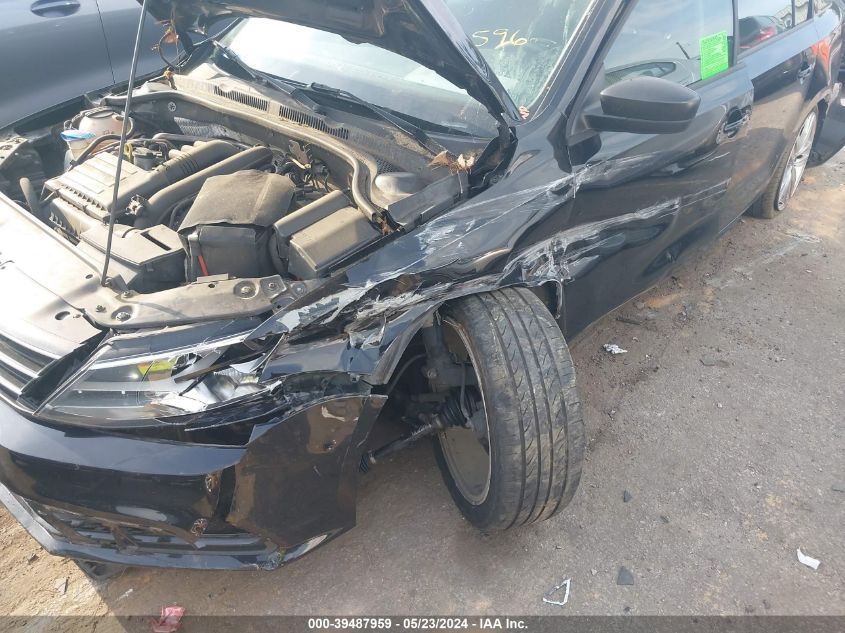 2016 Volkswagen Jetta 1.4T S VIN: 3VW267AJ4GM258596 Lot: 39487959