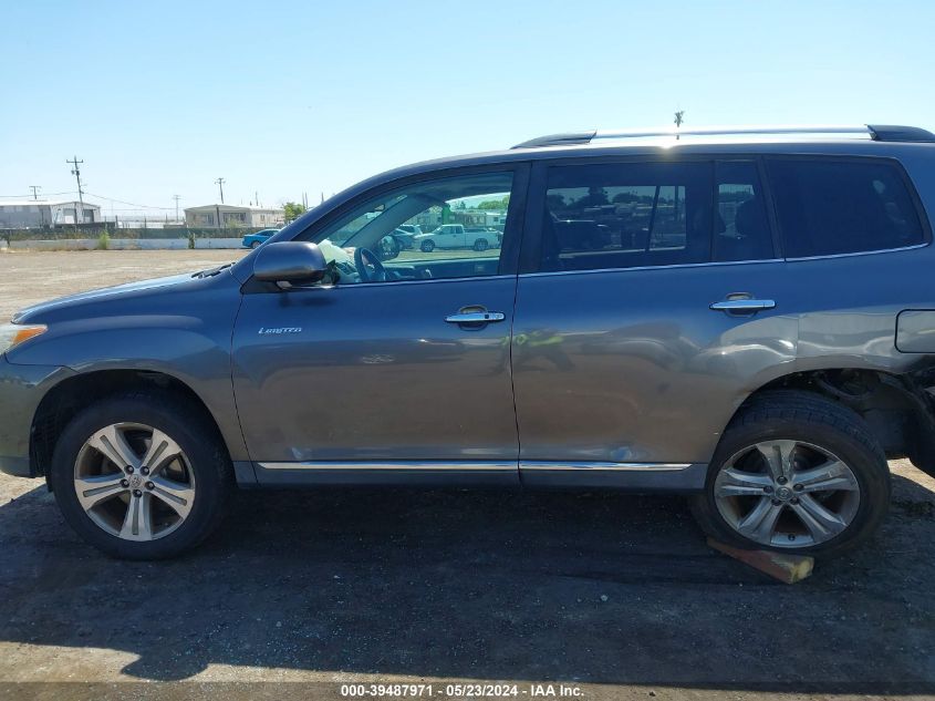 2012 Toyota Highlander Limited V6 VIN: 5TDDK3EH0CS117672 Lot: 39487971