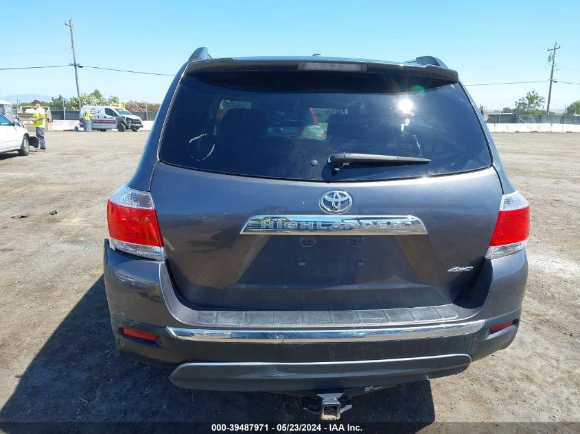 2012 Toyota Highlander Limited V6 VIN: 5TDDK3EH0CS117672 Lot: 39487971