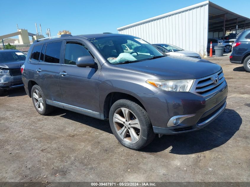 2012 Toyota Highlander Limited V6 VIN: 5TDDK3EH0CS117672 Lot: 39487971