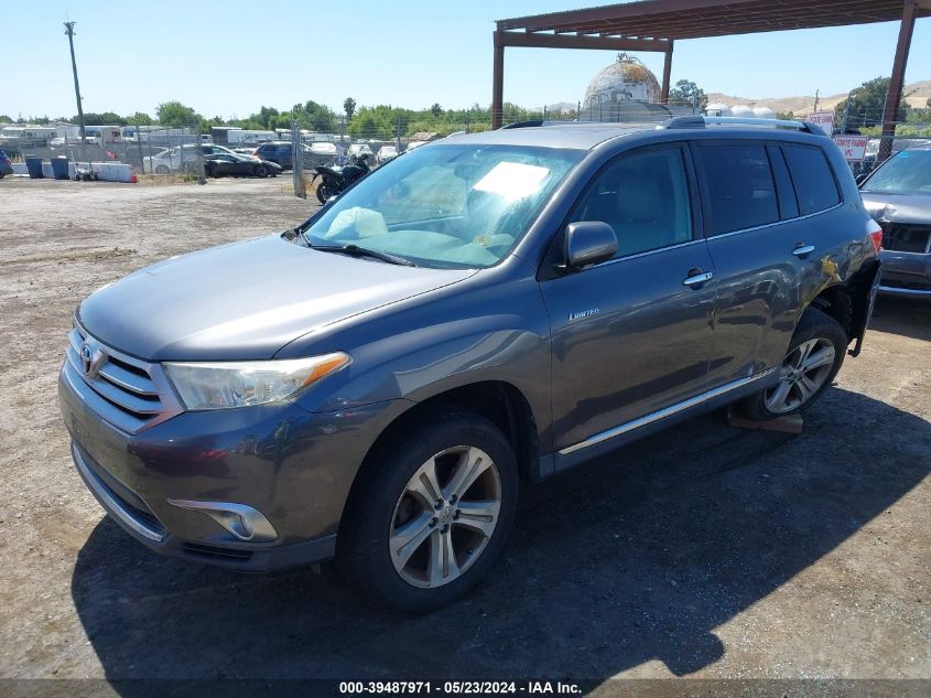 2012 Toyota Highlander Limited V6 VIN: 5TDDK3EH0CS117672 Lot: 39487971