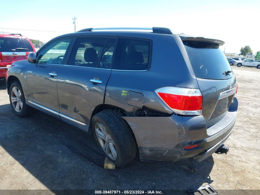 2012 Toyota Highlander Limited V6 VIN: 5TDDK3EH0CS117672 Lot: 39487971