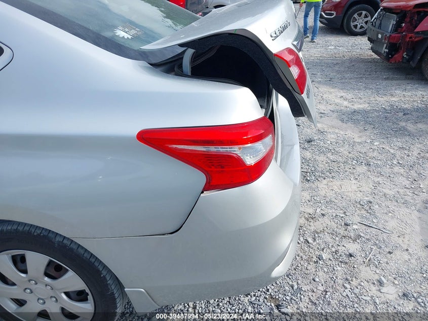 2018 Nissan Sentra S VIN: 3N1AB7AP9JY323606 Lot: 39487994