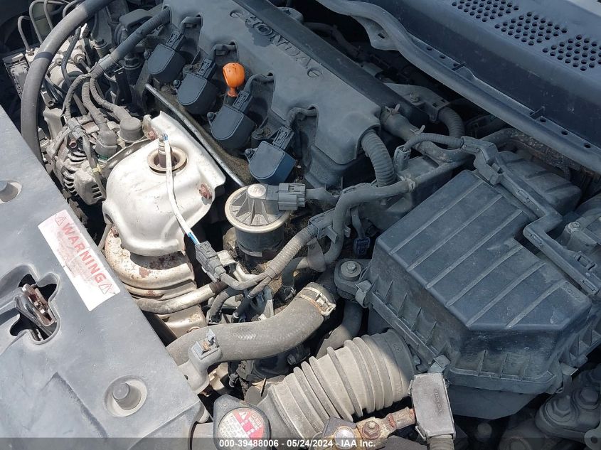 2008 Honda Civic Lx VIN: 2HGFG12688H529699 Lot: 39488006