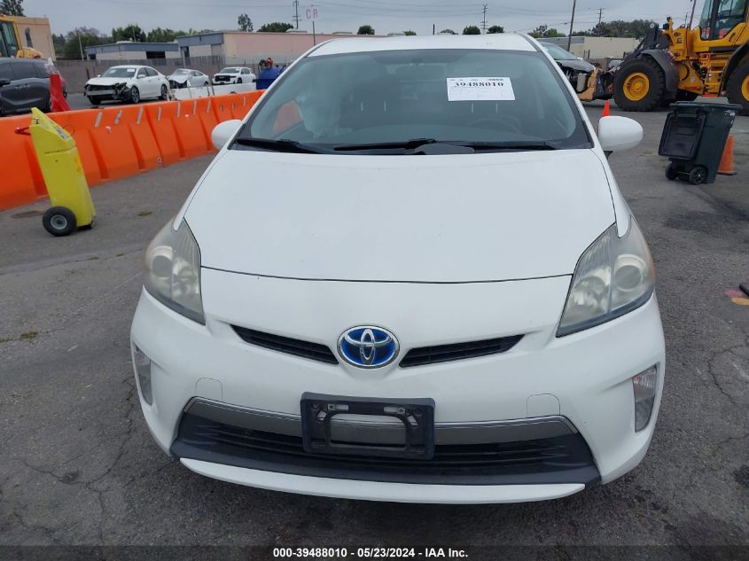 2013 Toyota Prius Plug-In VIN: JTDKN3DPXD3034437 Lot: 39488010