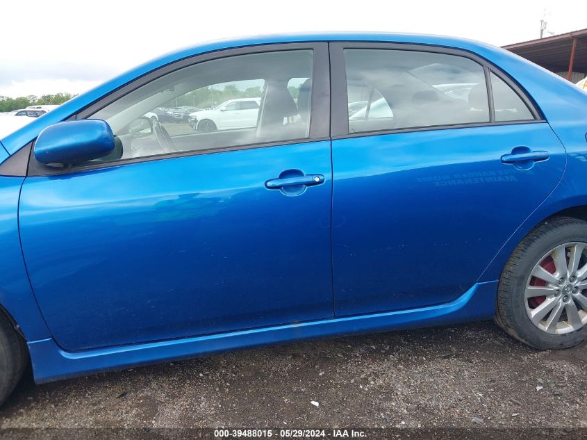 2009 Toyota Corolla S VIN: 2T1BU40E19C135376 Lot: 39488015