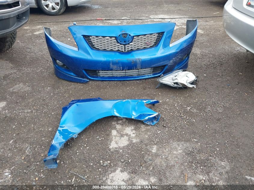 2009 Toyota Corolla S VIN: 2T1BU40E19C135376 Lot: 39488015