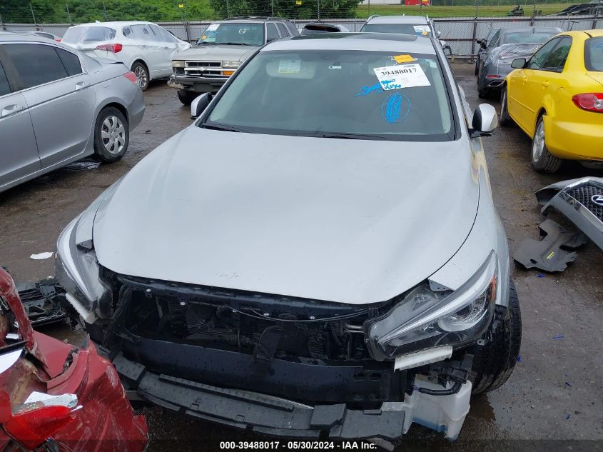 2018 Infiniti Q50 3.0T Luxe VIN: JN1EV7AR0JM443856 Lot: 39488017