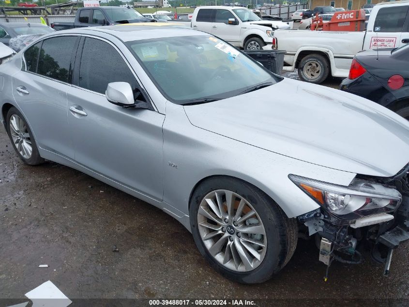 2018 Infiniti Q50 3.0T Luxe VIN: JN1EV7AR0JM443856 Lot: 39488017