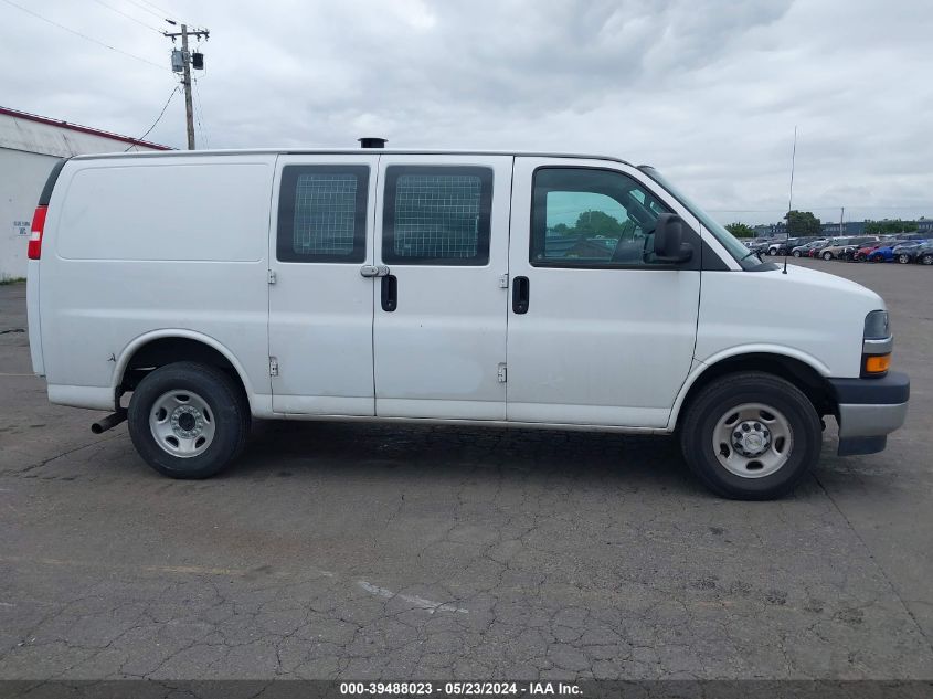 2020 Chevrolet Express Cargo Rwd 2500 Regular Wheelbase Wt VIN: 1GCWGAFG7L1264508 Lot: 39488023