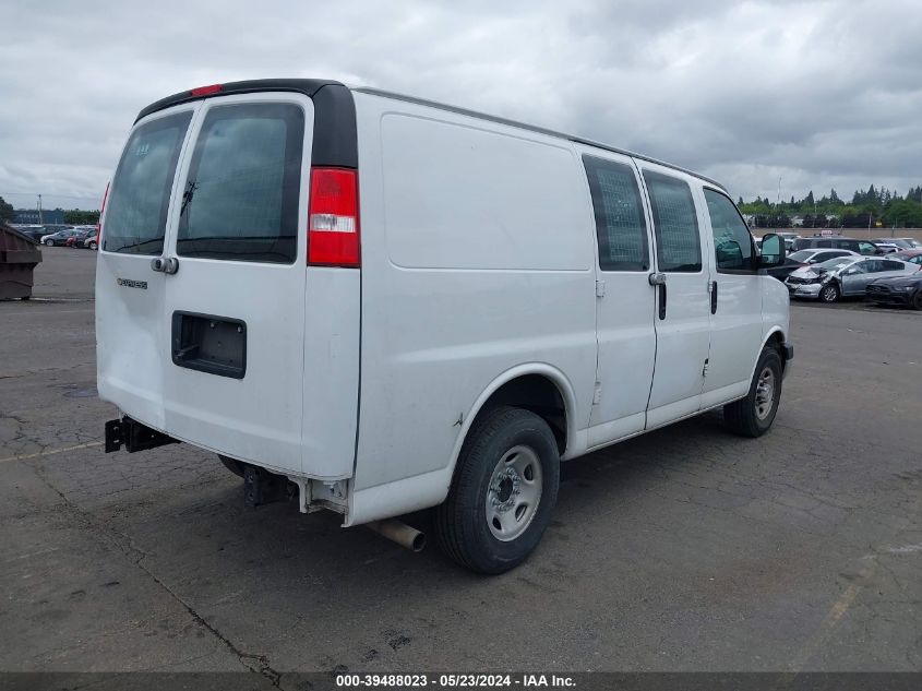 2020 Chevrolet Express Cargo Rwd 2500 Regular Wheelbase Wt VIN: 1GCWGAFG7L1264508 Lot: 39488023