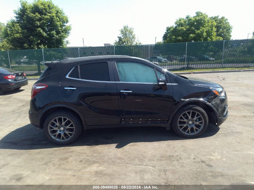 2019 Buick Encore Awd Sport Touring VIN: KL4CJ2SB3KB832891 Lot: 39488028