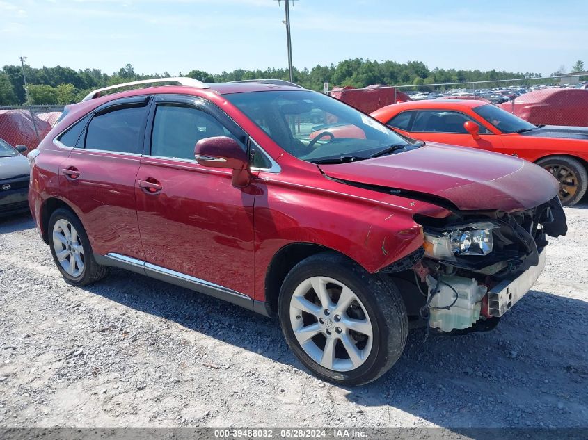 2010 Lexus Rx 350 350 VIN: 2T2ZK1BAXAC016416 Lot: 39488032