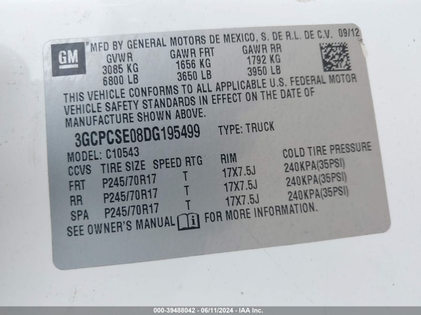 2011 Chevrolet Tahoe Commercial VIN: 1GNLC2E05BR242359 Lot: 39488042