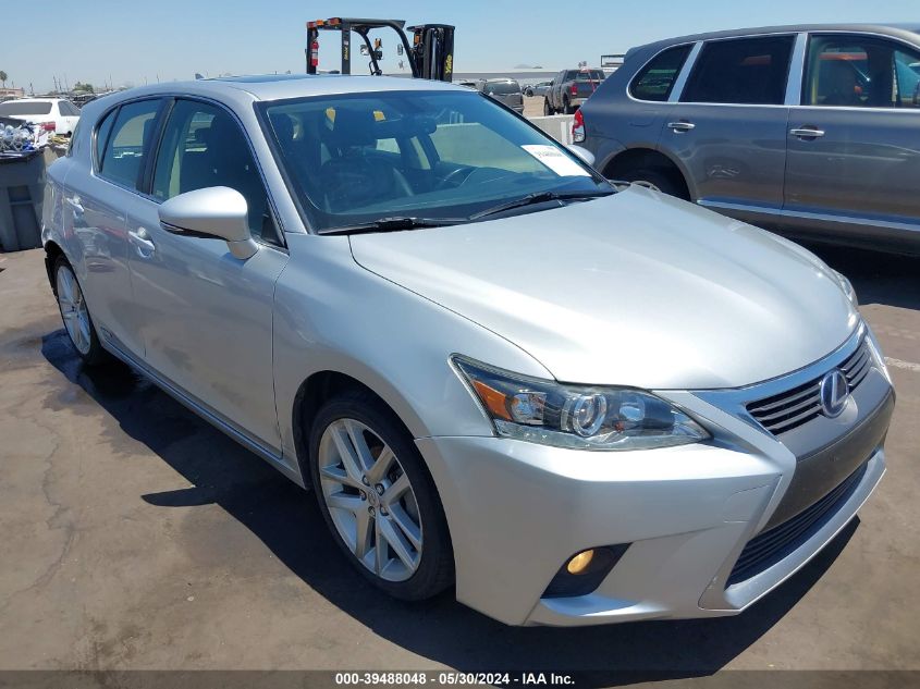 2015 Lexus Ct 200H VIN: JTHKD5BH0F2225589 Lot: 39488048