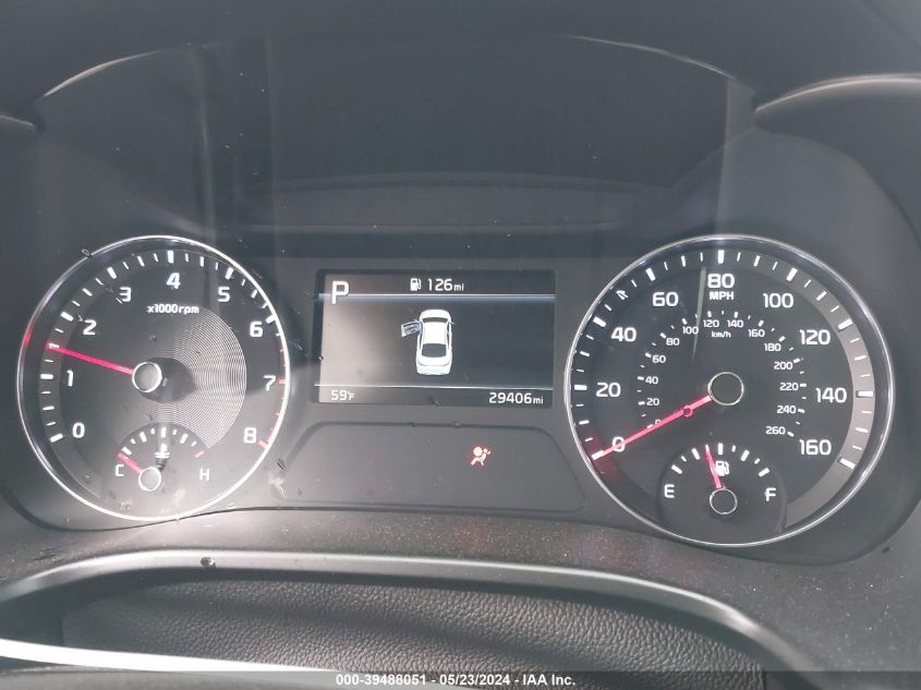 2022 Kia Forte Lxs VIN: 3KPF24AD5NE503082 Lot: 39488051