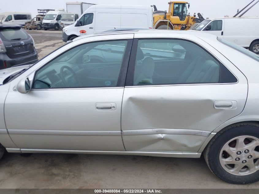 2000 Toyota Camry Le/Xle VIN: JT2BG28K1Y0494539 Lot: 39488084