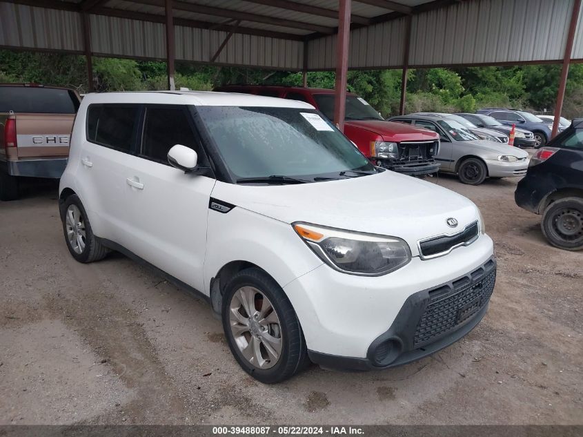 2014 Kia Soul + VIN: KNDJP3A55E7085167 Lot: 39488087