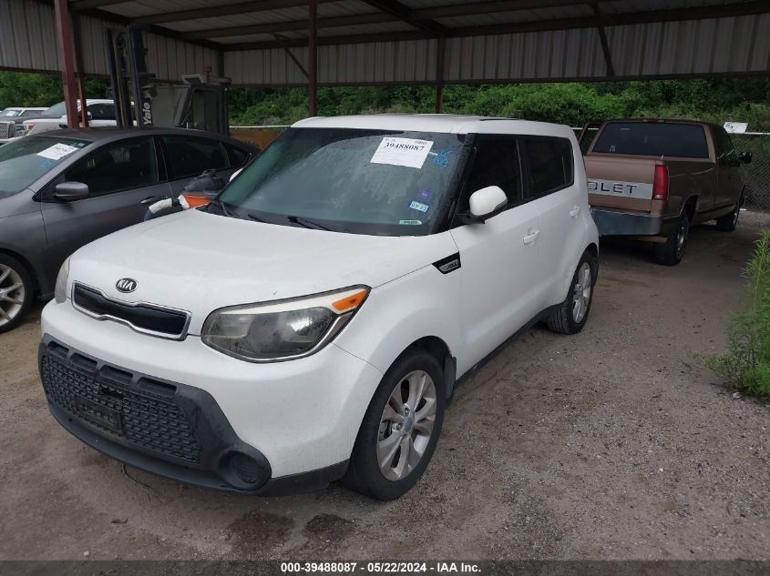 2014 Kia Soul + VIN: KNDJP3A55E7085167 Lot: 39488087