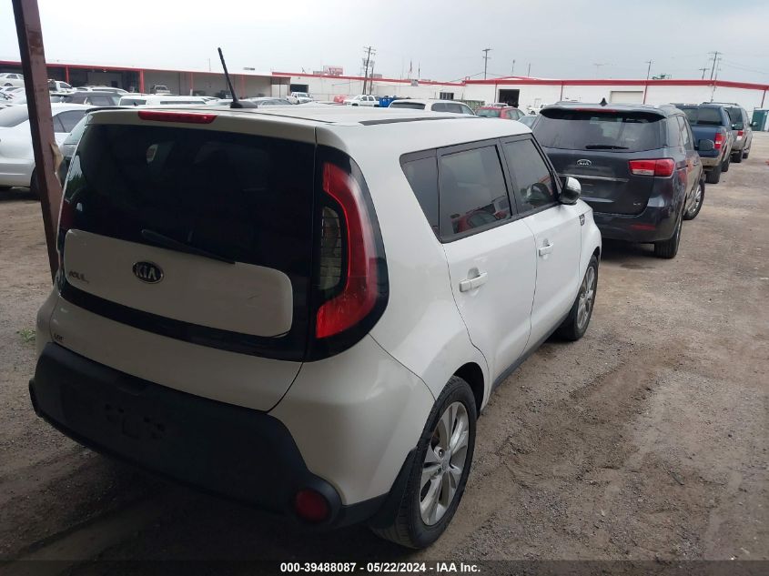 2014 Kia Soul + VIN: KNDJP3A55E7085167 Lot: 39488087