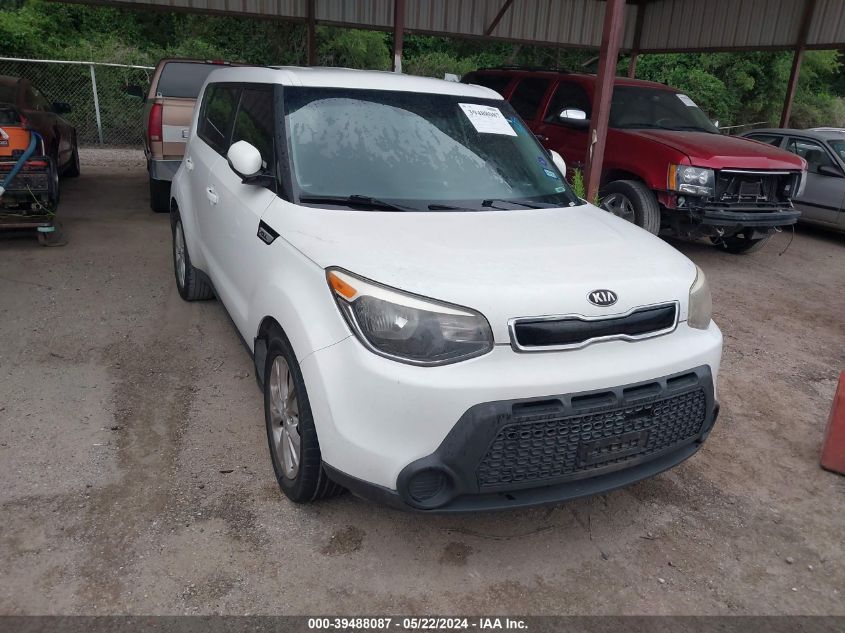 2014 Kia Soul + VIN: KNDJP3A55E7085167 Lot: 39488087