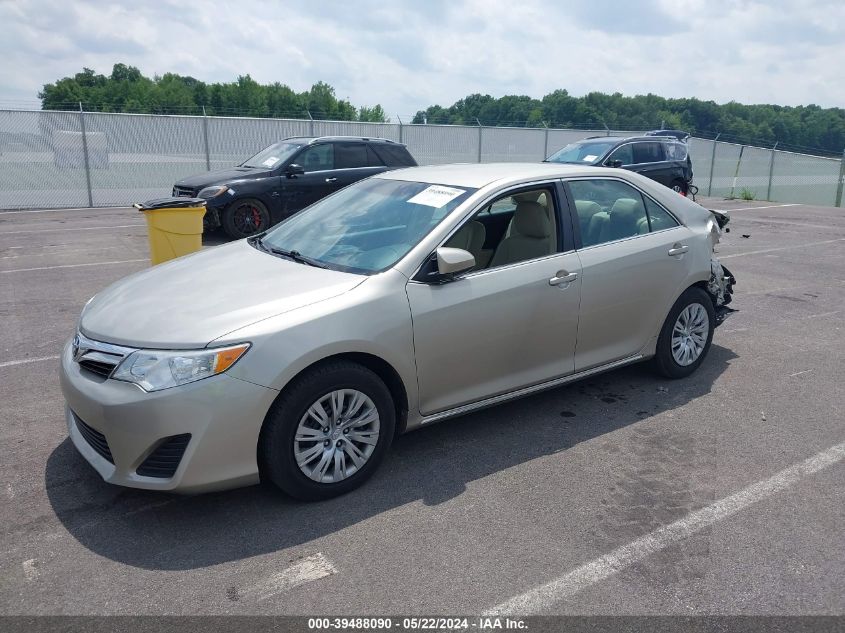 2013 Toyota Camry Le VIN: 4T1BF1FK0DU282365 Lot: 39488090