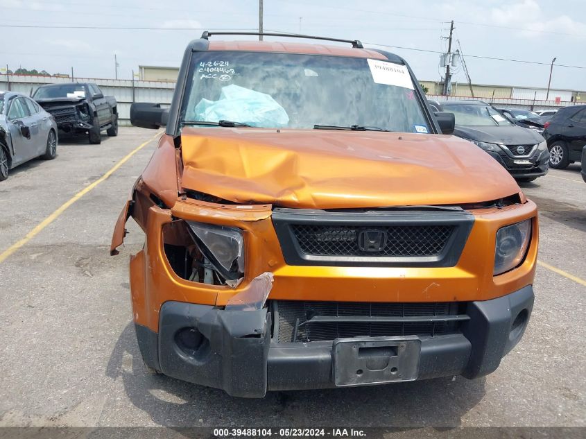 2006 Honda Element Ex-P VIN: 5J6YH18716L016325 Lot: 39488104