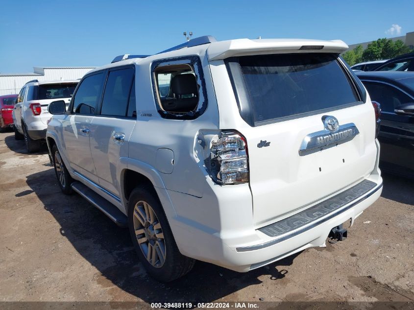 2013 Toyota 4Runner Limited VIN: JTEBU5JRXD5149401 Lot: 39488119