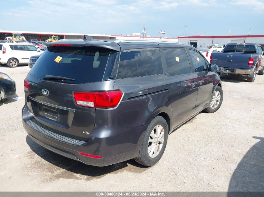 2015 Kia Sedona Lx VIN: KNDMB5C13F6065623 Lot: 39488124