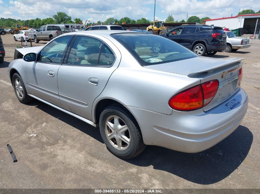 2002 Oldsmobile Alero Gl1 VIN: 1G3NL52F52C108093 Lot: 39488133