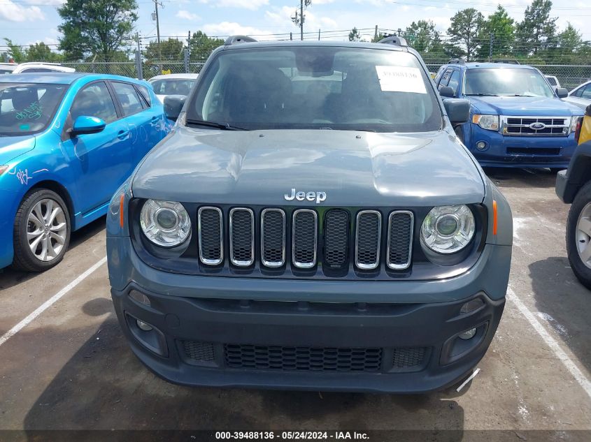 2018 Jeep Renegade Latitude 4X4 VIN: ZACCJBBB4JPJ53655 Lot: 39488136