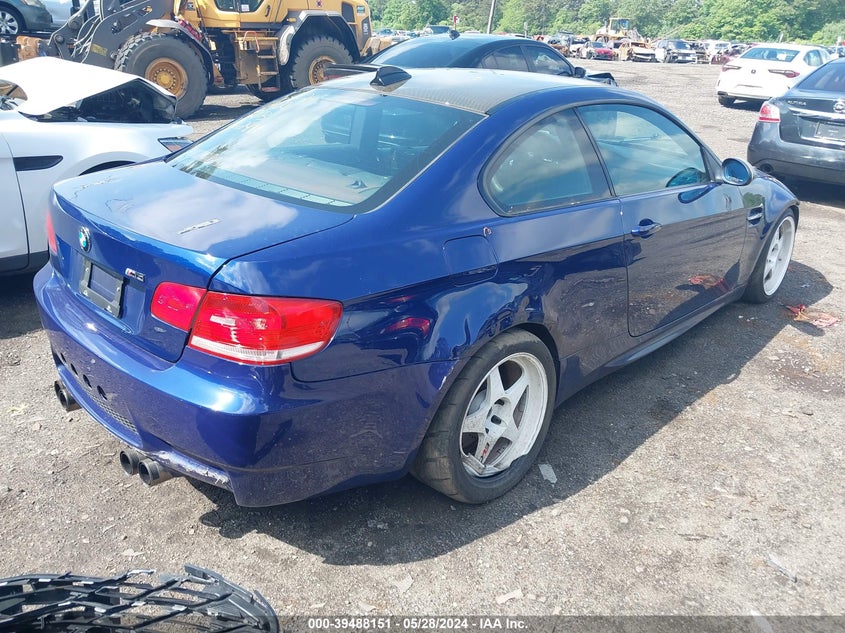 2008 BMW M3 VIN: WBSWD93528PY42411 Lot: 39488151