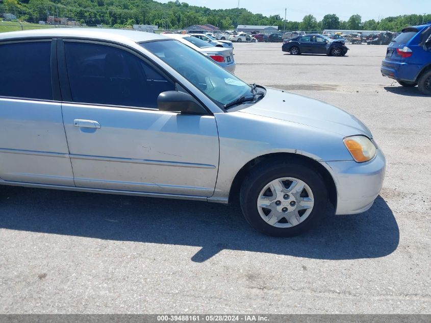 2003 Honda Civic Lx VIN: 2HGES16553H551163 Lot: 39488161