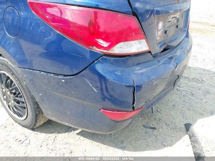 2017 Hyundai Accent Se VIN: KMHCT4AE1HU317372 Lot: 39488162