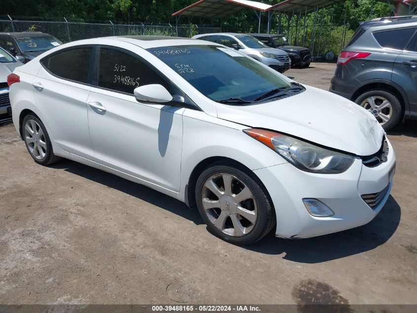 2013 Hyundai Elantra Limited VIN: 5NPDH4AE5DH435214 Lot: 39488165