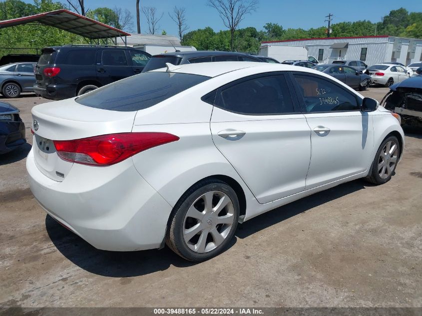 2013 Hyundai Elantra Limited VIN: 5NPDH4AE5DH435214 Lot: 39488165