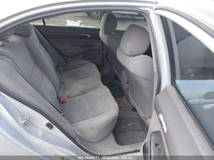 2009 Honda Civic Lx VIN: 2HGFA165X9H320811 Lot: 39488171