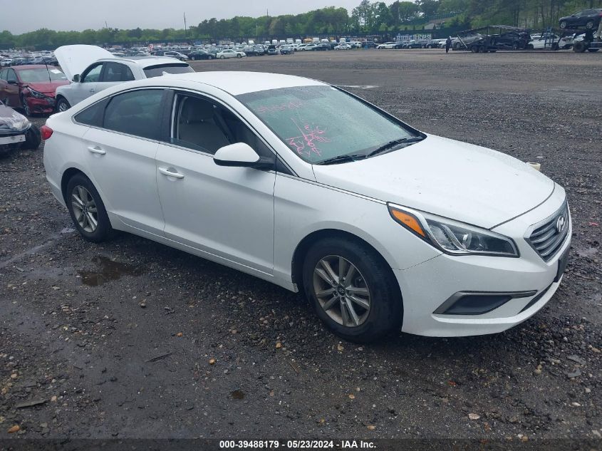 2017 HYUNDAI SONATA SE - 5NPE24AF1HH455271