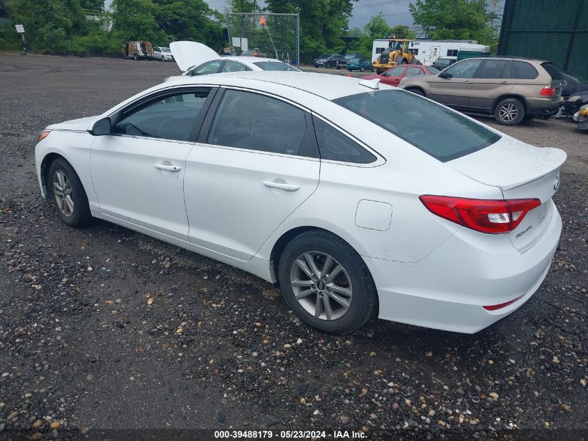 2017 Hyundai Sonata Se VIN: 5NPE24AF1HH455271 Lot: 39488179