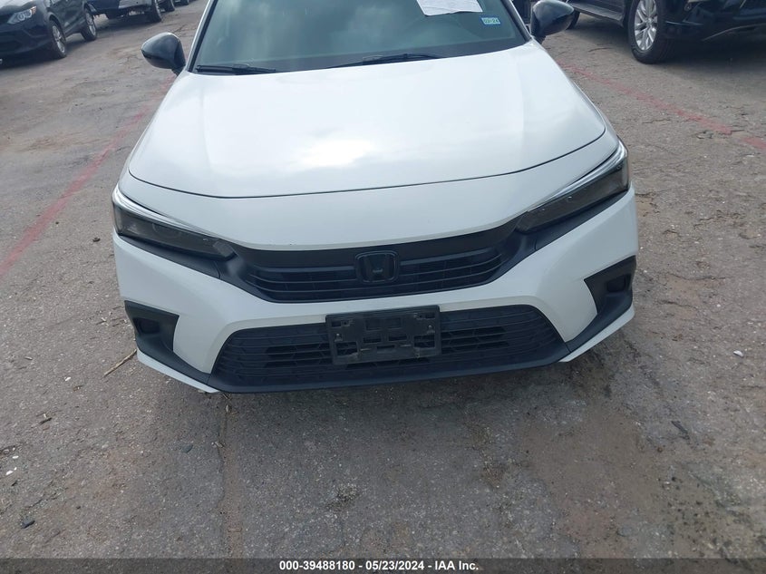 VIN 2HGFE2F56NH565416 2022 HONDA CIVIC SPORT