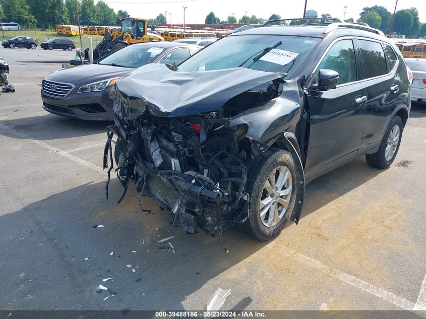 2016 Nissan Rogue Sv VIN: JN8AT2MT0GW004802 Lot: 39488186