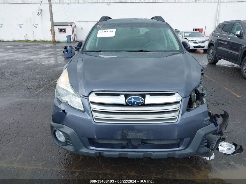 2014 Subaru Outback 2.5I Premium VIN: 4S4BRBCC5E3224818 Lot: 39488193