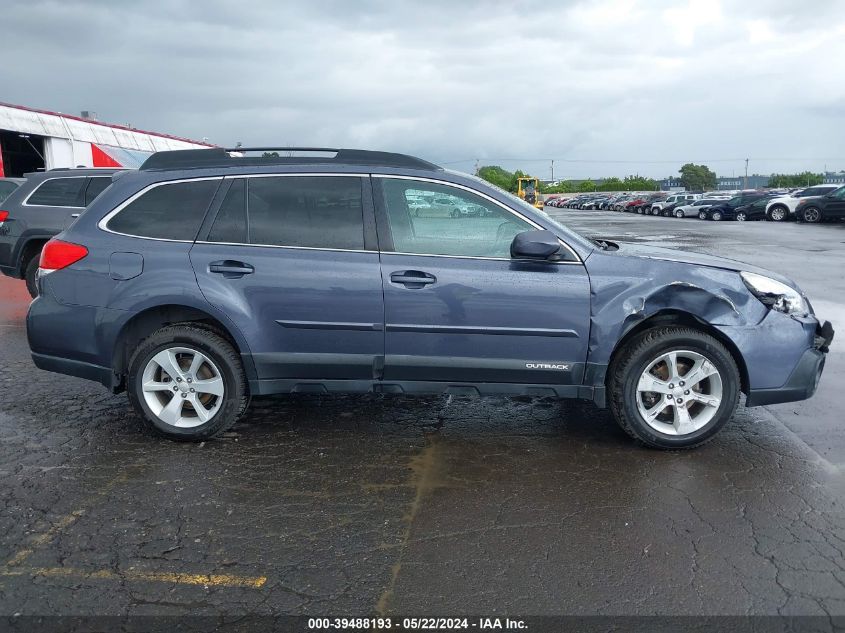 2014 Subaru Outback 2.5I Premium VIN: 4S4BRBCC5E3224818 Lot: 39488193